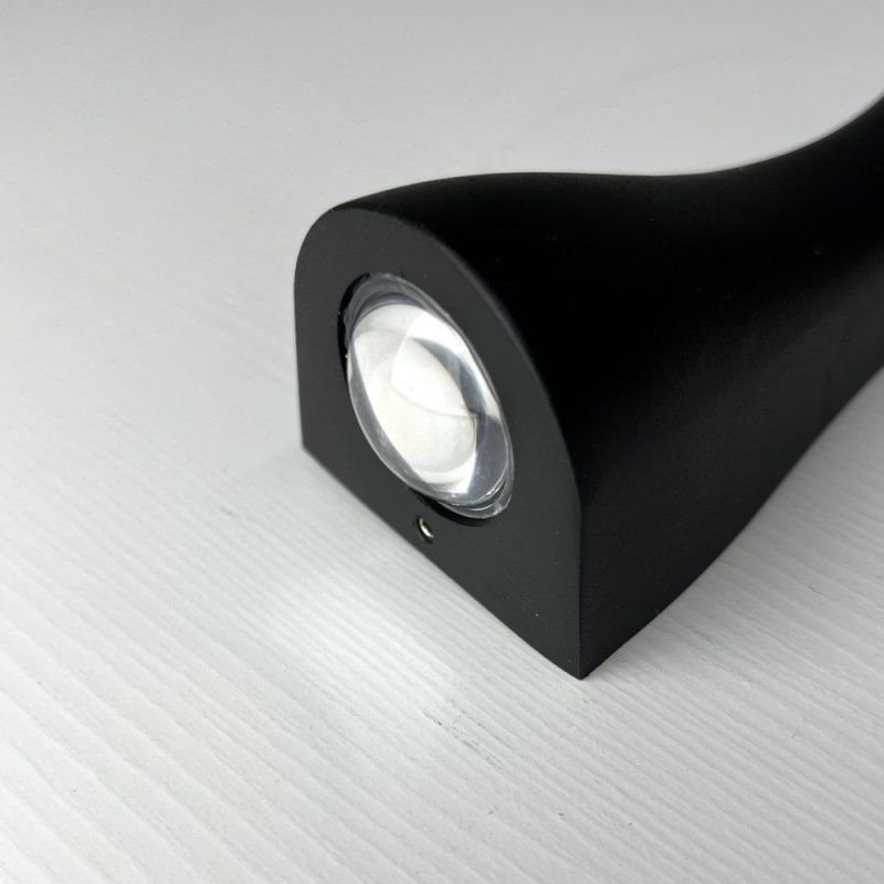 Світильник світлодіодний настінний, бра SAVIO 6W 3000K BLACK IP54