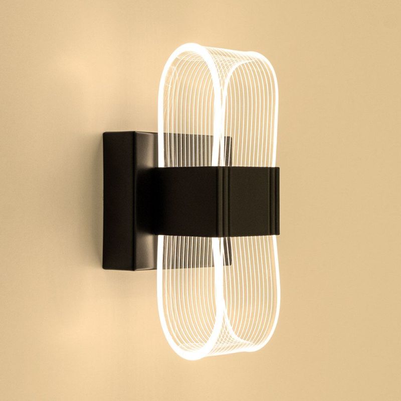 Настінний світильник - бра LUMIERA SQUARE 12W S чорний