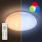 RGB смарт світильник з пультом SATURN 25W RGB круглий