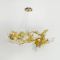Люстра з декоративним листям клену Ø80 см