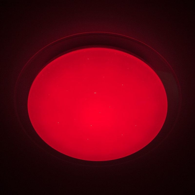 RGB смарт світильник з пультом SATURN 25W RGB круглий