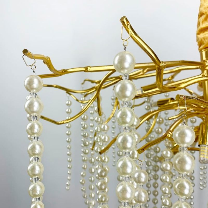 Чарівна люстра в золоті Pearl selection Ø 60 см
