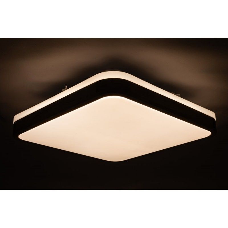 Світильник GLOW матовий 60W Ø 39 см 3000К-6500К з ДК махагон