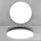 LED Світильник MOON Ø 45 см 70 Вт білий з срібним