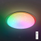 RGB смарт світильник з пультом SATURN 60W Ø 42 см