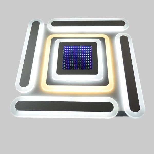Настельний світлодіодний смарт світильник з пультом MATRIX-K 120 Вт білий