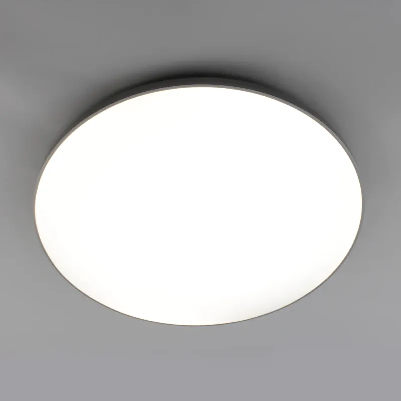 LED Світильник MOON Ø 45 см 70 Вт білий з срібним