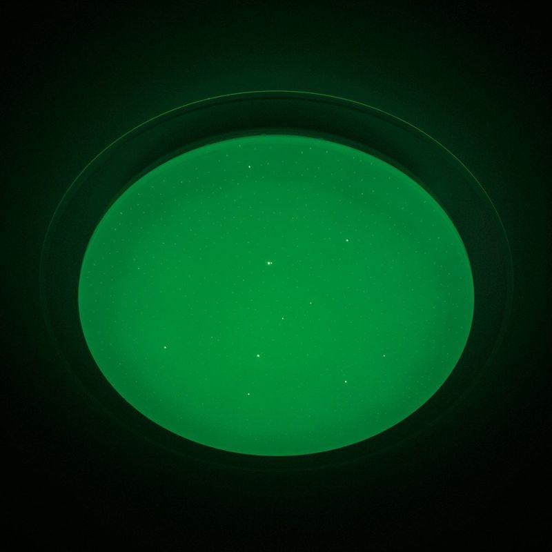 RGB смарт світильник з пультом SATURN 25W RGB круглий