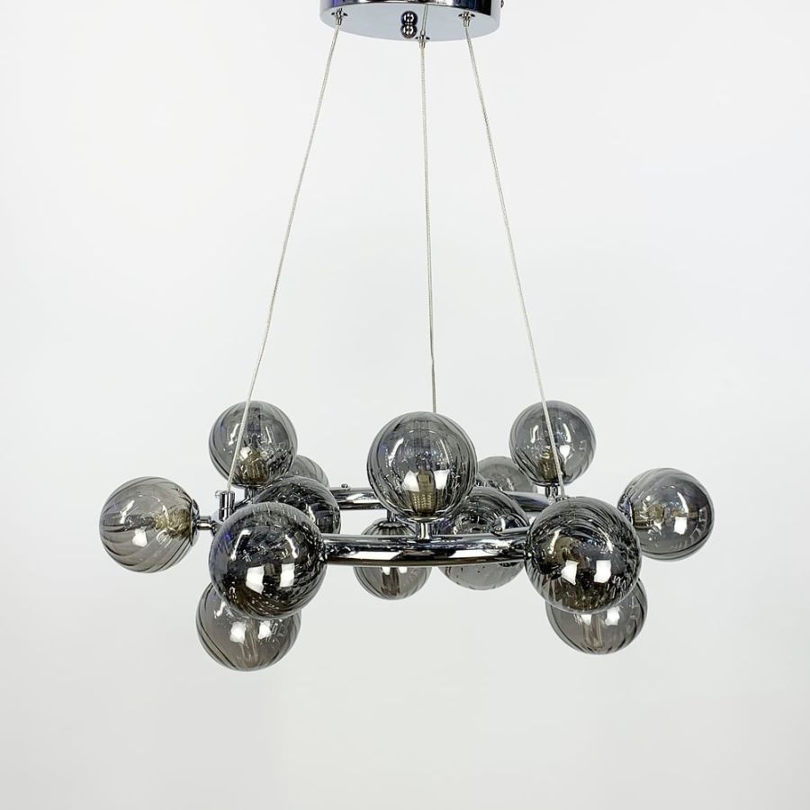 Підвісна люстра в хромі Arte Lamp Bolla