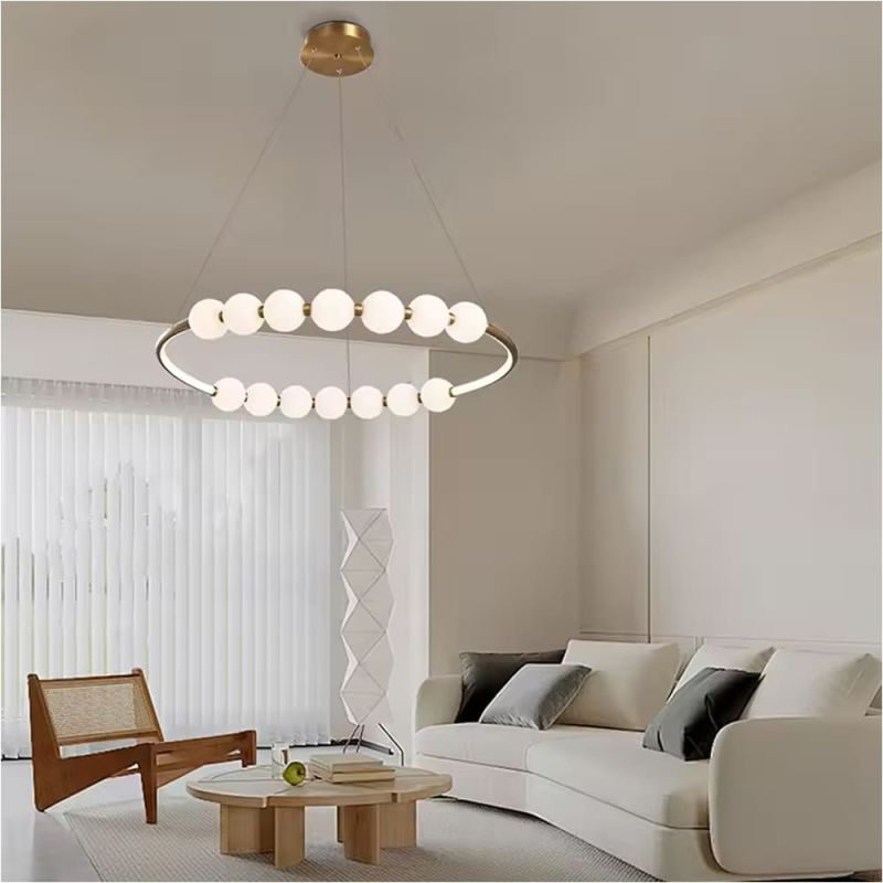 Люстра Nordic Pearl Ø 80 см на 3 світлових режими
