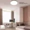 LED Світильник MOON Ø 45 см 70 Вт білий з срібним