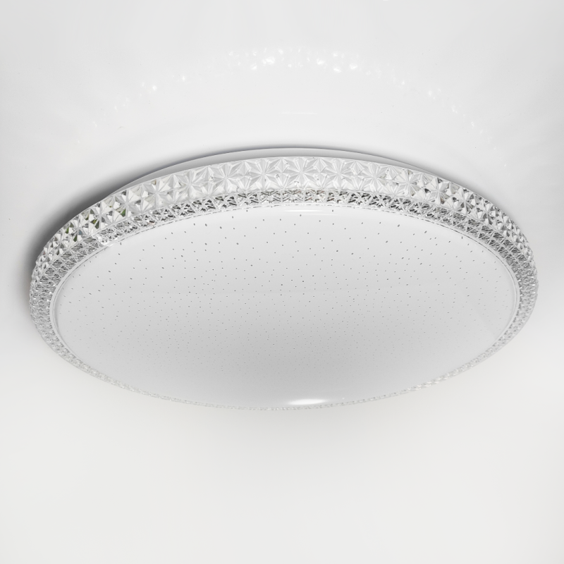 LED Світильник Кришталь зоряне небо 36W 39 см діаметр 4000К без пульта