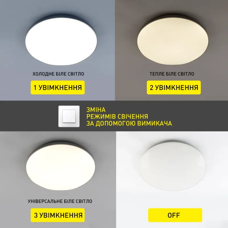 LED Світильник MOON Ø 45 см 70 Вт білий з срібним