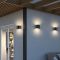 Архітектурний фасадний LED світильник ECLIPSE-R 12W IP65 чорний