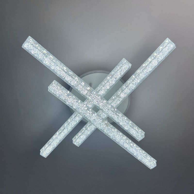 LED люстра з кольоровою підсвіткою ICEBERG LINE RGB 60W 4L WHITE/ICE