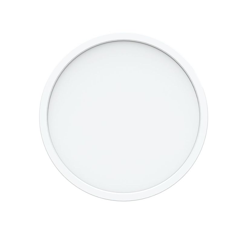 LED світильник стельовий MILLENNIUM RGB підсвідка білий круг 48W з пультом