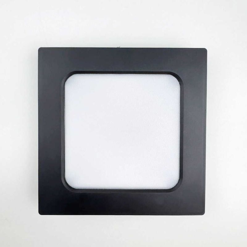 Вбудований світильник чорний FRAME квадрат 12W 4200K IP20